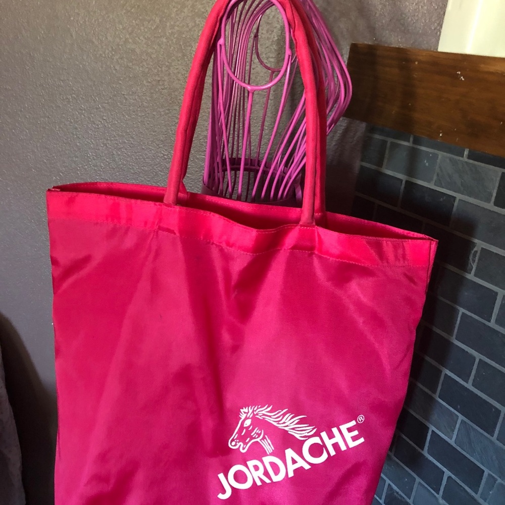 Nylon Jordache Tote Shopping Bag